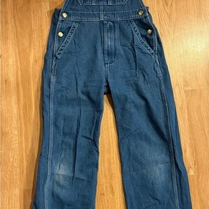 GUC Kid’s Liberty Denim Bib Overalls - Blue - Size 12R